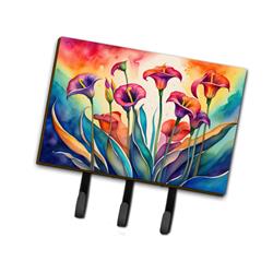 9 x 6 in. Unisex Calla Lilies in Color Leash or Key Holder