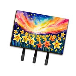 9 x 6 in. Unisex Daffodils in Color Leash or Key Holder