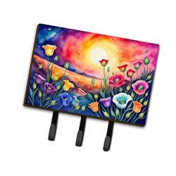9 x 6 in. Unisex Lisianthus in Color Leash or Key Holder