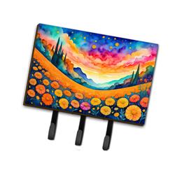 9 x 6 in. Unisex Marigolds in Color Leash or Key Holder