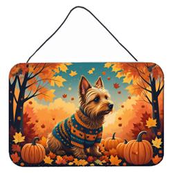 DAC1010DS812 12 x 8 in. Unisex Australian Terrier Terrier Fall Wall or Door Hanging Prints