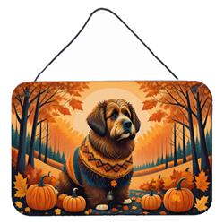 12 x 8 in. Unisex Briard Fall Wall or Door Hanging Prints