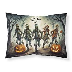 20.5 x 30 in. Unisex Zombies Spooky Halloween Fabric Standard Pillowcase