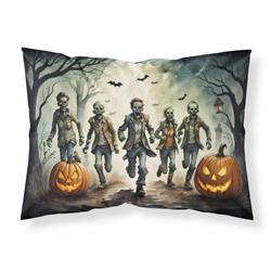 20.5 x 30 in. Unisex Zombies Spooky Halloween Fabric Standard Pillowcase