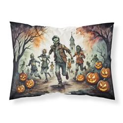 20.5 x 30 in. Unisex Zombies Spooky Halloween Fabric Standard Pillowcase