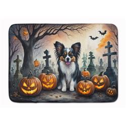19 x 27 in. Unisex Papillon Spooky Halloween Memory Foam Kitchen Mat
