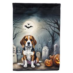 DAC2011CHF 40 x 28 in. Beagle Spooky Halloween House Flag