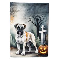 DAC2025CHF 40 x 28 in. Boxer Spooky Halloween House Flag