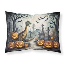 20.5 x 30 in. Unisex Dinosaurs Spooky Halloween Fabric Standard Pillowcase
