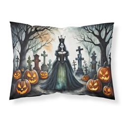 20.5 x 30 in. Unisex Evil Queen Spooky Halloween Fabric Standard Pillowcase