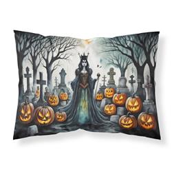 DAC2242PILLOWCASE 20.5 x 30 in. Unisex Evil Queen Spooky Halloween Fabric Standard Pillowcase