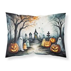20.5 x 30 in. Unisex Ghosts Spooky Halloween Fabric Standard Pillowcase