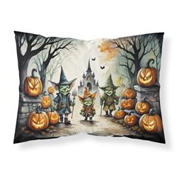 20.5 x 30 in. Unisex Goblins Spooky Halloween Fabric Standard Pillowcase