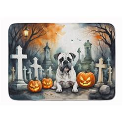 19 x 27 in. Unisex Boxer Spooky Halloween Memory Foam Kitchen Mat