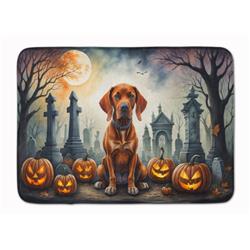 19 x 27 in. Unisex Vizsla Spooky Halloween Memory Foam Kitchen Mat