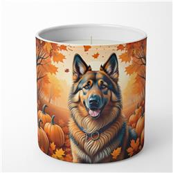 10 oz Unisex Belgian Tervuren Fall Decorative Soy Candle