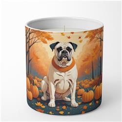 DAC1025CDL 10 oz Unisex White Boxer Fall Decorative Soy Candle