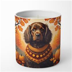 10 oz Unisex Boykin Spaniel Fall Decorative Soy Candle