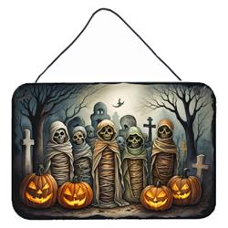 DAC2258DS812 12 x 8 in. Unisex Mummies Spooky Halloween Wall or Door Hanging Prints