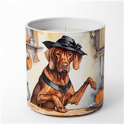 10 oz Unisex Vizsla Fall Kitchen Pumpkins Decorative Soy Candle