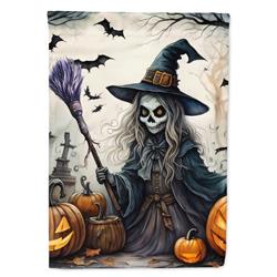 DAC2282CHF 40 x 28 in. Witch Spooky Halloween House Flag