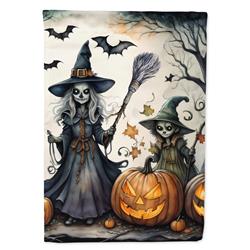 DAC2285CHF 40 x 28 in. Witches Spooky Halloween House Flag
