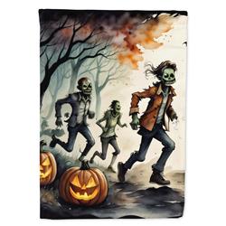 DAC2287CHF 40 x 28 in. Zombies Spooky Halloween House Flag