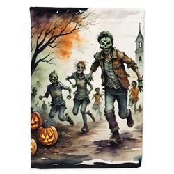 DAC2290CHF 40 x 28 in. Zombies Spooky Halloween House Flag