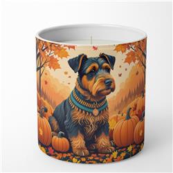 10 oz Unisex Airedale Terrier Fall Decorative Soy Candle