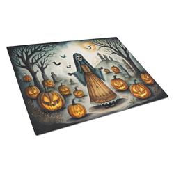 DAC2254LCB 15 x 12 in. Unisex La Llorona Skeleton Spooky Halloween Glass Cutting Board - Large