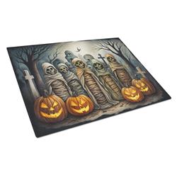 DAC2258LCB 15 x 12 in. Unisex Mummies Spooky Halloween Glass Cutting Board - Large