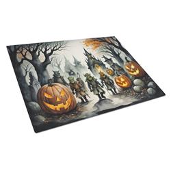 DAC2262LCB 15 x 12 in. Unisex Orcs Spooky Halloween Glass Cutting Board - Large