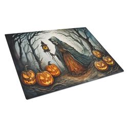 DAC2278LCB 15 x 12 in. Unisex The Weeping Woman Spooky Halloween Glass Cutting Board - Large