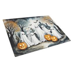 DAC2281LCB 15 x 12 in. Unisex Ghosts Spooky Halloween Glass Cutting Board - Large