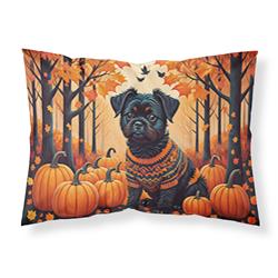 20.5 x 30 in. Unisex Affenpinscher Fall Fabric Standard Pillowcase