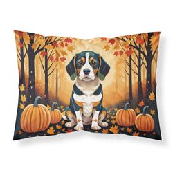 20.5 x 30 in. Unisex Beagle Fall Fabric Standard Pillowcase