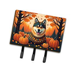 9 x 6 in. Unisex Akita Fall Leash or Key Holder