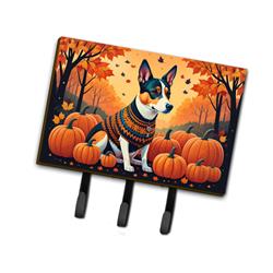 9 x 6 in. Unisex Basenji Fall Leash or Key Holder