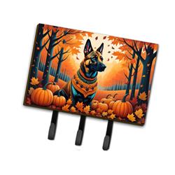 9 x 6 in. Unisex Belgian Malinois Fall Leash or Key Holder