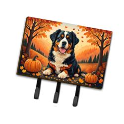 9 x 6 in. Unisex Bernese Mountain Dog Fall Leash or Key Holder