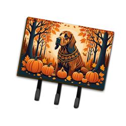 9 x 6 in. Unisex Bloodhound Fall Leash or Key Holder