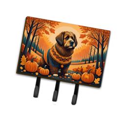 9 x 6 in. Unisex Briard Fall Leash or Key Holder