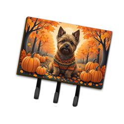 9 x 6 in. Unisex Cairn Terrier Fall Leash or Key Holder