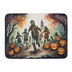 19 x 27 in. Unisex Zombies Spooky Halloween Memory Foam Kitchen Mat