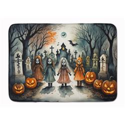 19 x 27 in. Unisex Creepy Dolls Spooky Halloween Memory Foam Kitchen Mat