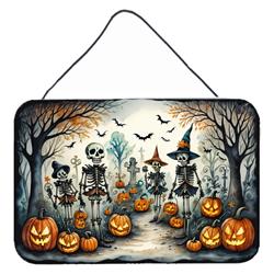DAC2225DS812 12 x 8 in. Unisex Calacas Skeletons Spooky Halloween Wall or Door Hanging Prints