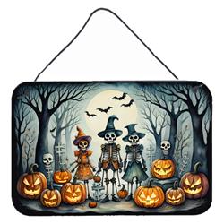 DAC2227DS812 12 x 8 in. Unisex Calacas Skeletons Spooky Halloween Wall or Door Hanging Prints