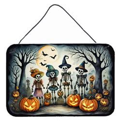 DAC2228DS812 12 x 8 in. Unisex Calacas Skeletons Spooky Halloween Wall or Door Hanging Prints