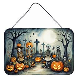 DAC2229DS812 12 x 8 in. Unisex Calacas Skeletons Spooky Halloween Wall or Door Hanging Prints