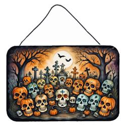 DAC2231DS812 12 x 8 in. Unisex Calaveras Sugar Skulls Spooky Halloween Wall or Door Hanging Prints